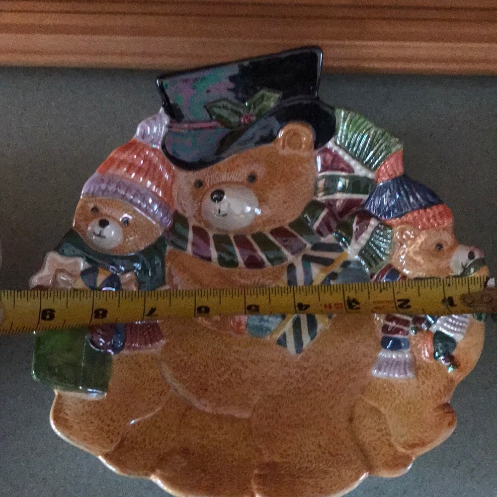 Assorted Ceramic Holiday Plate Decor - Picture 6 of 10